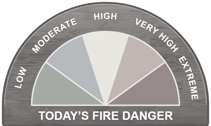 Fire danger rating unavailable