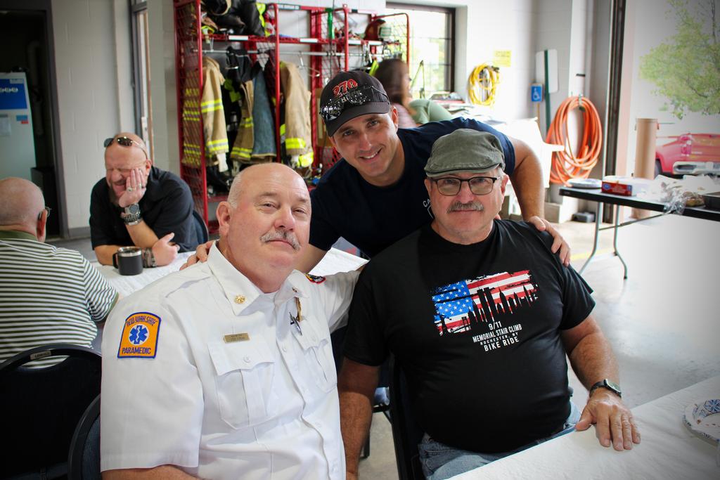 Chief Dorgan with his brother and nephew