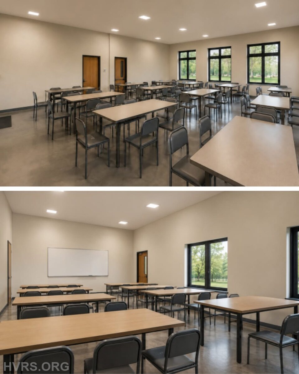 New meeting room and dedicated training room.