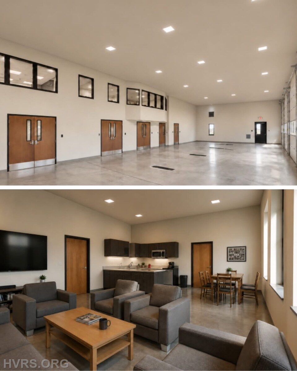 Expanded ambulance bay and crew quarters.